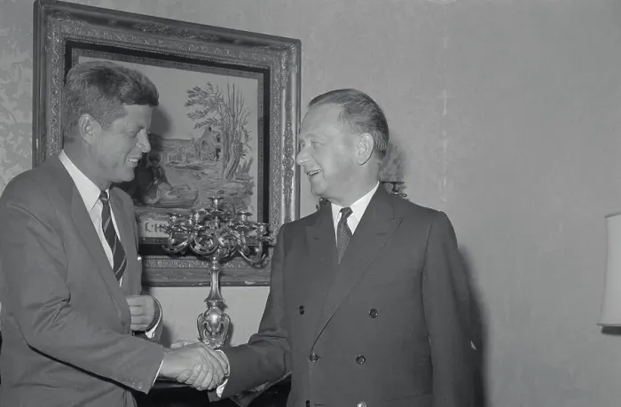Framed Print : Presidential Candidate John F. Kennedy Shaking Hands With Secretary General of the United Nations Dag Hammarskjold Framed Print : Presidential Candidate John F. Kennedy Shaking Hands With Secretary General of the United Nations Dag Hammarskjold
