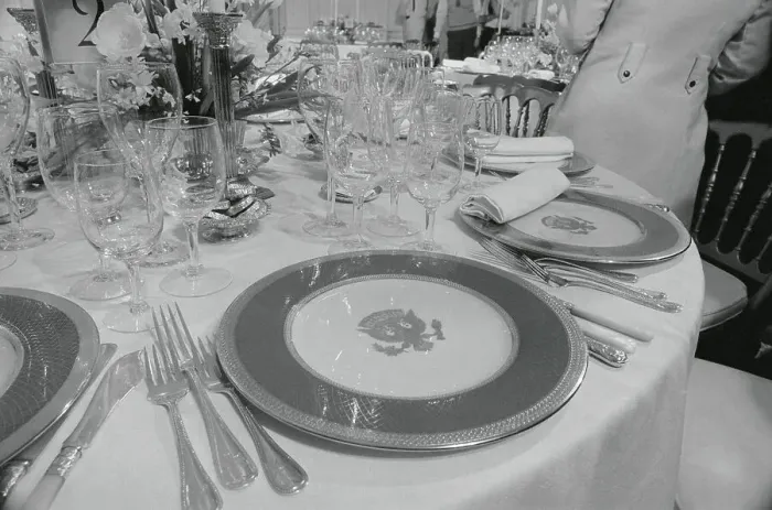 Framed Print : Presidential Chinaware Framed Print : Presidential Chinaware