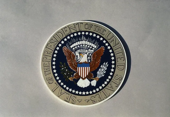 Framed Print : The Presidential Seal