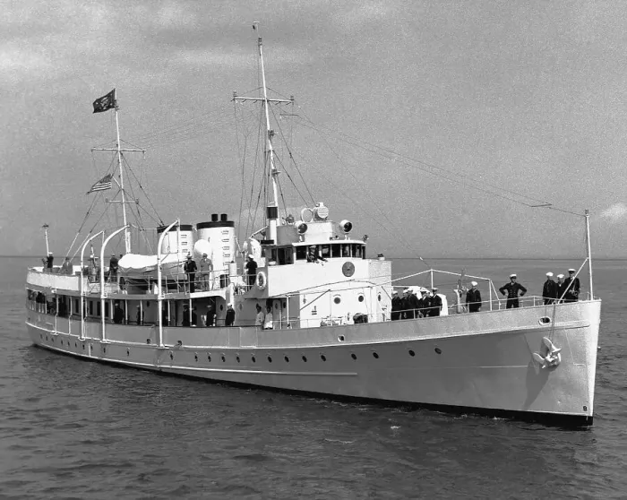 Framed Print : Presidential Yacht Potomac Framed Print : Presidential Yacht Potomac