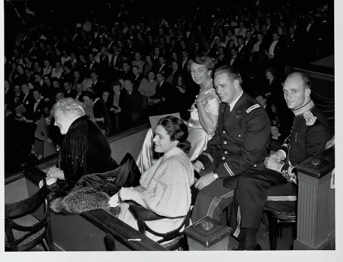Framed Print : President's Family at Inaugural Gala Framed Print : President's Family at Inaugural Gala
