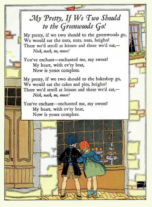 Framed Print : My Pretty, if We Two Should to the Greenwoods Go! Framed Print : My Pretty, if We Two Should to the Greenwoods Go!