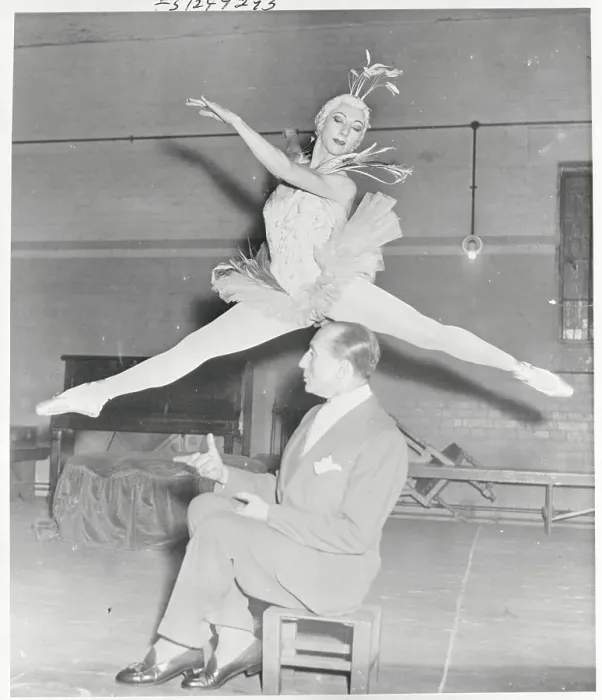 Framed Print : Prima Ballerina Rosella Hightower Jumping by Marquis De Cuevas