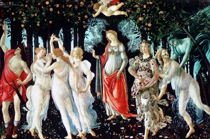 Framed Print : Primavera, c1478. Artist: Sandro Botticelli Framed Print : Primavera, c1478. Artist: Sandro Botticelli