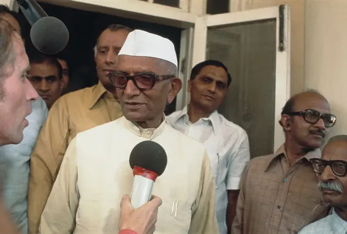 Framed Print : Prime Minister Desai