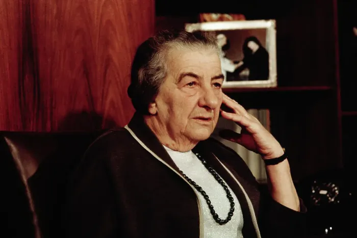 Framed Print : Prime Minister Golda Meir During an Interview Framed Print : Prime Minister Golda Meir During an Interview