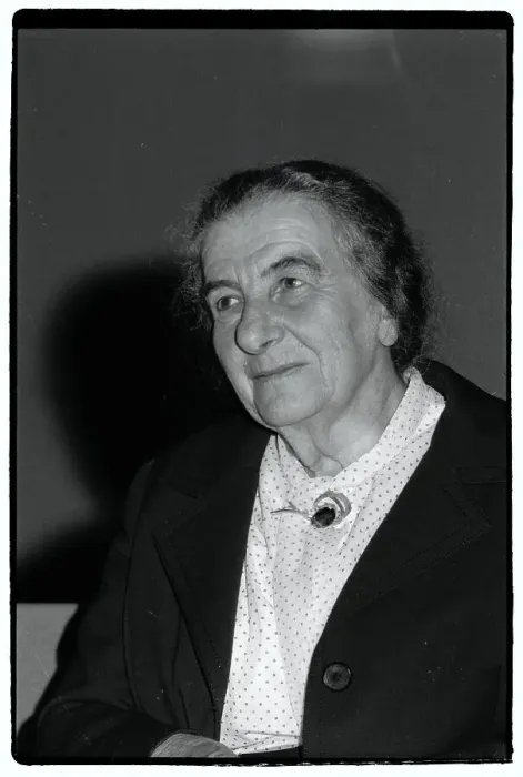 Framed Print : Prime Minister Golda Meir Visiting New York Framed Print : Prime Minister Golda Meir Visiting New York