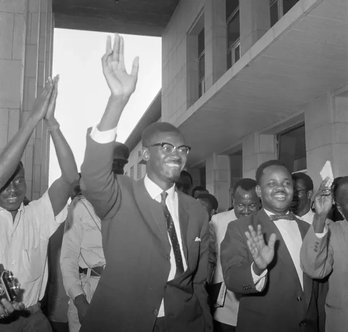 Framed Print : Prime Minister Lumumba Acknowledging Support of Senate