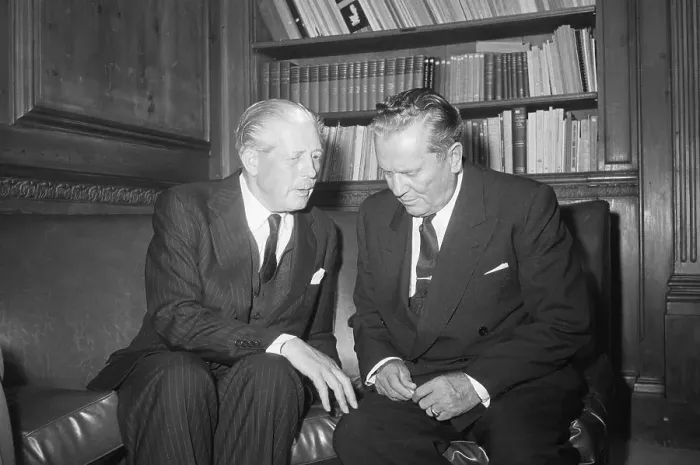 Framed Print : Prime Minister MacMillan with Marshal Tito Framed Print : Prime Minister MacMillan with Marshal Tito