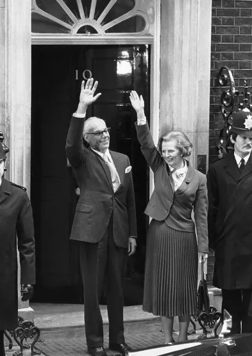 Framed Print : Prime Minister Margaret and Denis Thatcher Framed Print : Prime Minister Margaret and Denis Thatcher