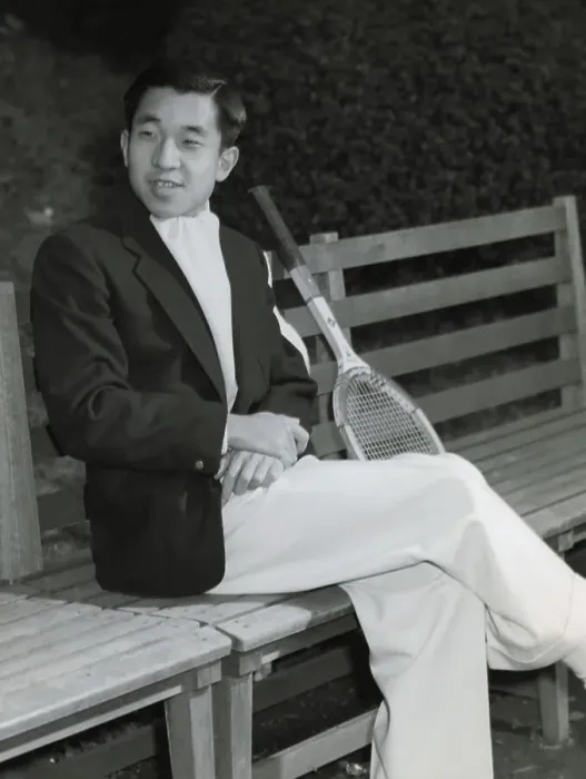 Framed Print : Prince Akihito Relaxing Framed Print : Prince Akihito Relaxing