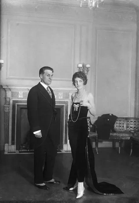 Framed Print : Prince Bibesco with Mabel Palmer Framed Print : Prince Bibesco with Mabel Palmer