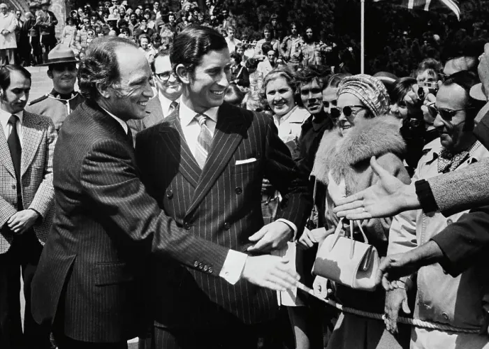 Framed Print : Prince Charles In Canada Framed Print : Prince Charles In Canada