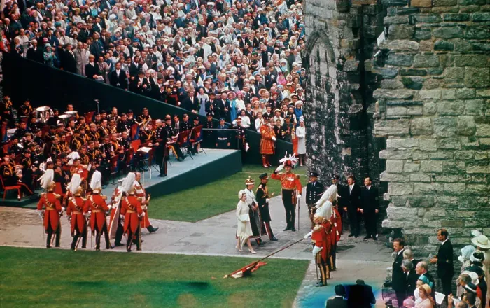 Framed Print : Prince Charles After Investiture Framed Print : Prince Charles After Investiture
