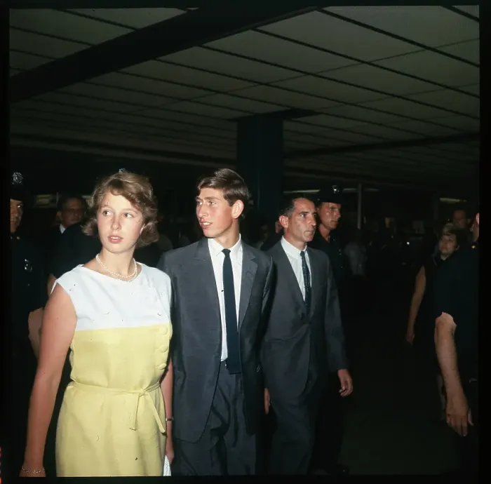 Framed Print : Prince Charles and Princess Anne Framed Print : Prince Charles and Princess Anne