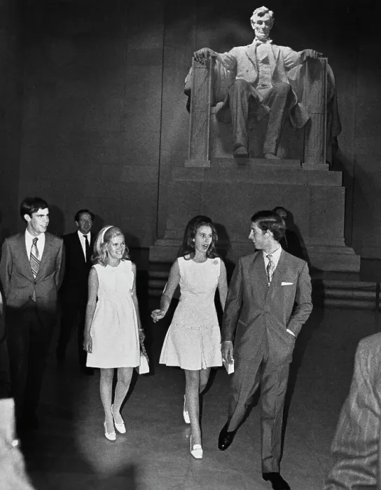 Framed Print : Prince Charles And Princess Anne In Washington Framed Print : Prince Charles And Princess Anne In Washington