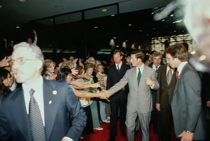Framed Print : Prince Charles Visits Broadway Department Store Framed Print : Prince Charles Visits Broadway Department Store