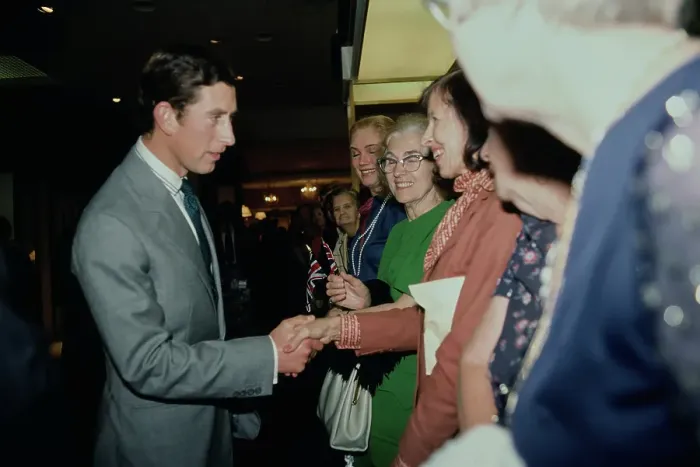 Framed Print : Prince Charles Visits Broadway Department Store Framed Print : Prince Charles Visits Broadway Department Store