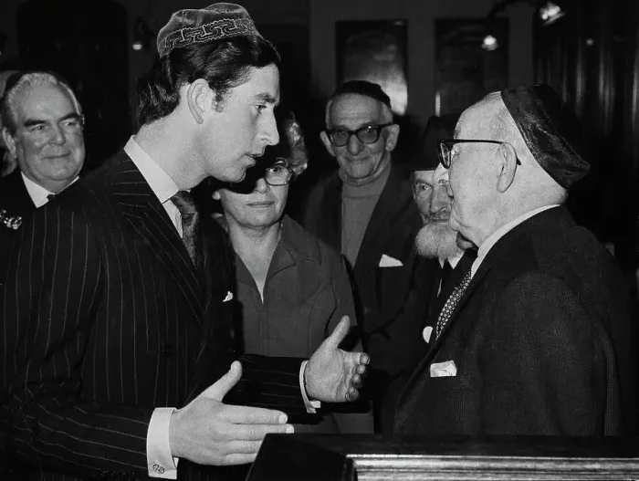 Framed Print : Prince Charles Visits Residential Care Home Framed Print : Prince Charles Visits Residential Care Home