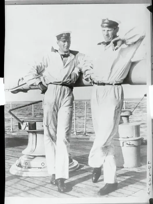 Framed Print : Prince Frederik and Prince Knud Posing Framed Print : Prince Frederik and Prince Knud Posing