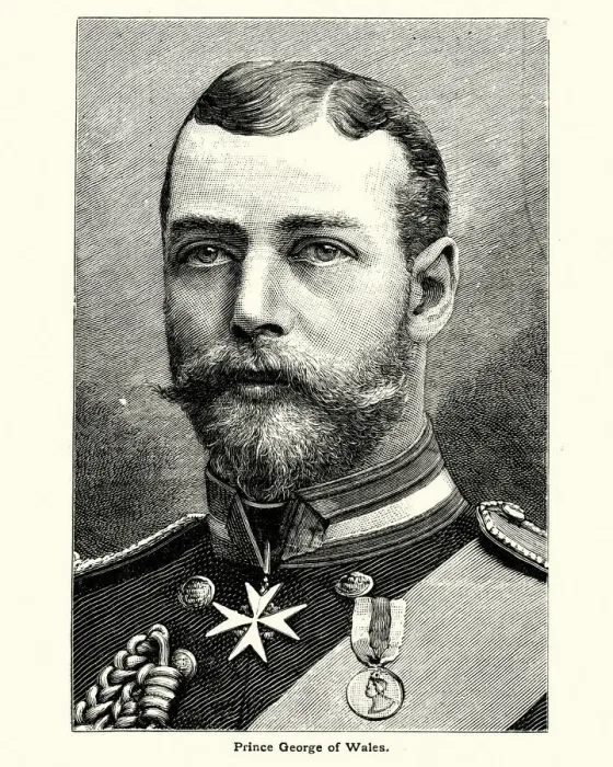 Framed Print : Prince George of Wales, Later King George V Framed Print : Prince George of Wales, Later King George V