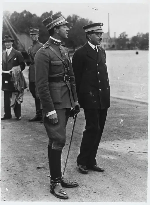Framed Print : Prince Gustav Adolf and Hammarskjold Framed Print : Prince Gustav Adolf and Hammarskjold