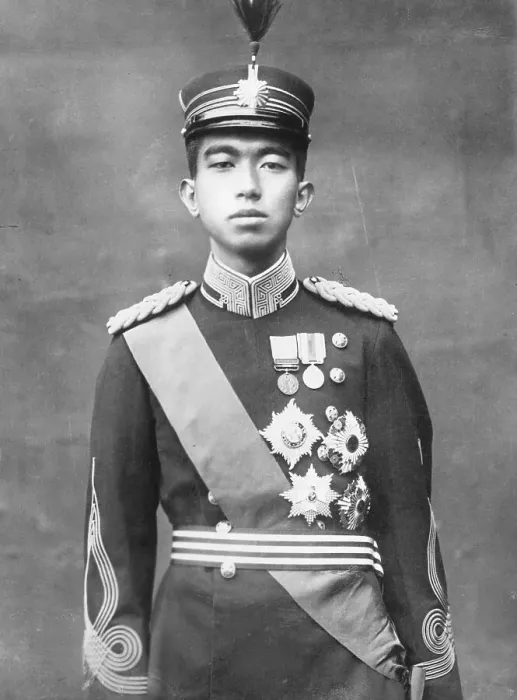 Framed Print : Prince Hirohito of Japan Posing in Official Uniform Framed Print : Prince Hirohito of Japan Posing in Official Uniform