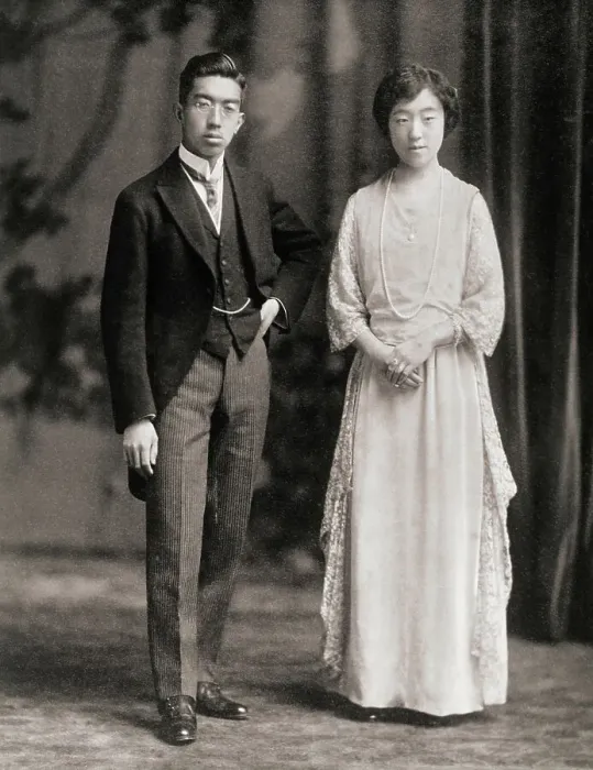 Framed Print : Prince Hirohito and Princess Nagato Framed Print : Prince Hirohito and Princess Nagato