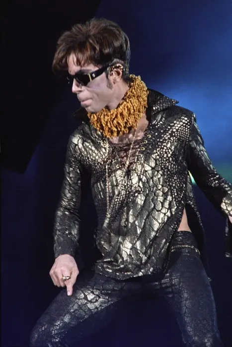 Framed Print : Prince Performs At The Hollywood Bowl