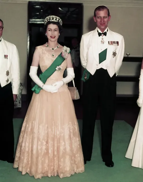 Framed Print : Prince Phillip with Queen Elizabeth II