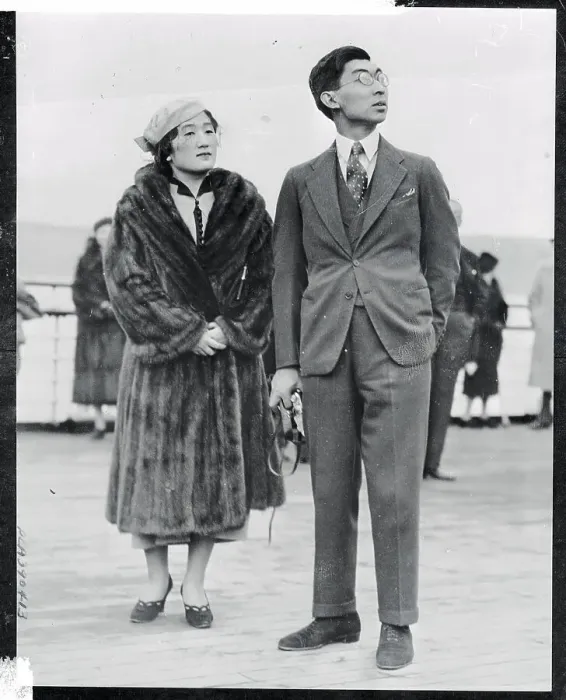 Framed Print : Prince and Princess Chichibu