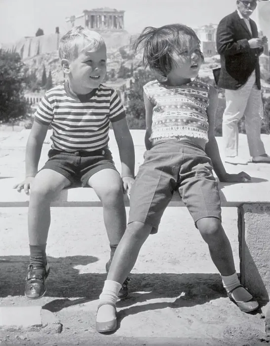 Framed Print : Prince and Princess Seated on Bench Together Framed Print : Prince and Princess Seated on Bench Together