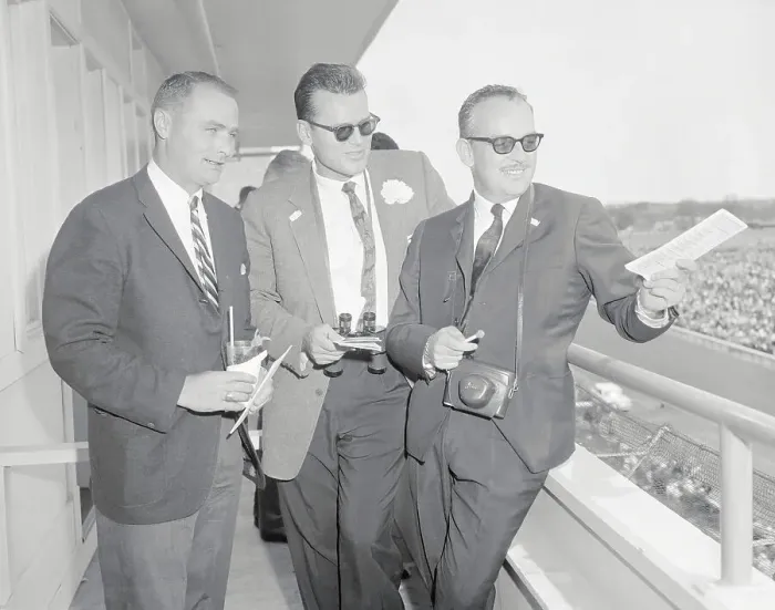 Framed Print : Prince Rainier at Horse Race