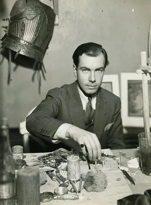 Framed Print : Prince Sigvard in His Design Studio Framed Print : Prince Sigvard in His Design Studio
