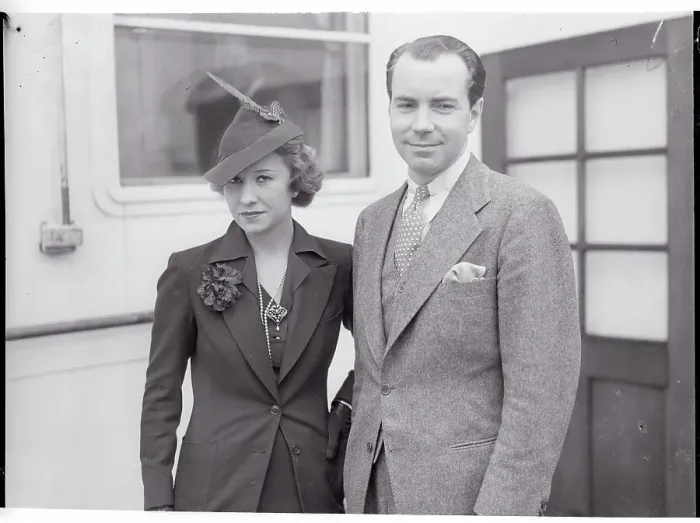 Framed Print : Prince Sigvard with Wife Framed Print : Prince Sigvard with Wife