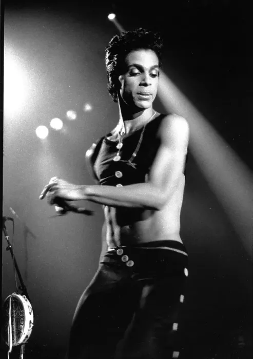 Framed Print : Prince At Wembley Stadium