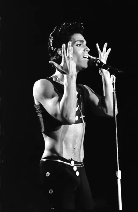 Framed Print : Prince At Wembley Stadium Framed Print : Prince At Wembley Stadium