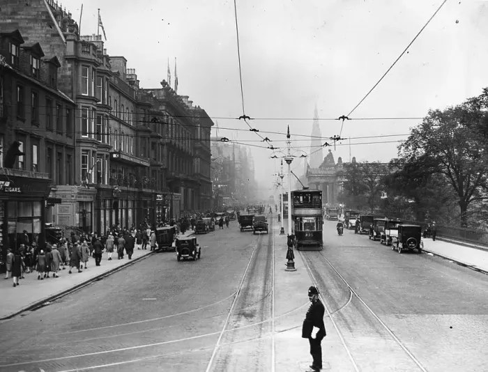 Framed Print : Princes Street Framed Print : Princes Street
