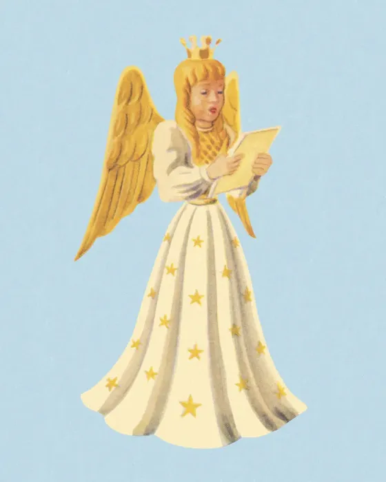 Framed Print : Princess Angel Singing Framed Print : Princess Angel Singing