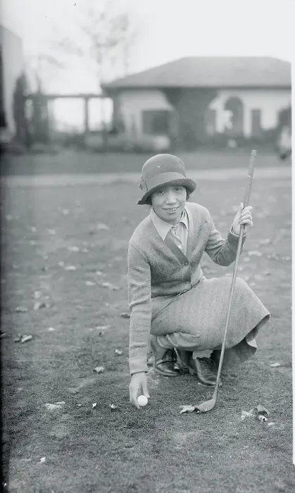 Framed Print : Princess Asaka Golfing Framed Print : Princess Asaka Golfing