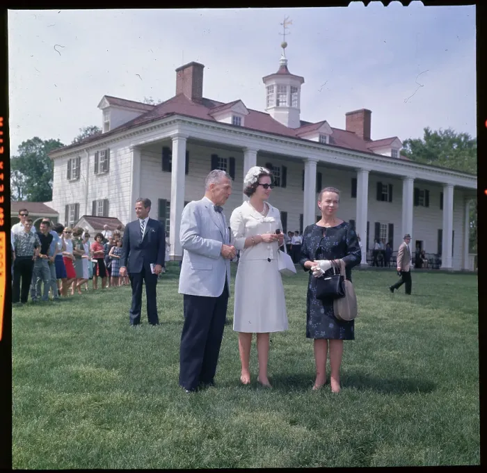 Framed Print : Princess Benedikte Visiting Mount Vernon Framed Print : Princess Benedikte Visiting Mount Vernon