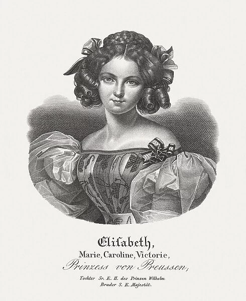 Princess Elisabeth of Prussia, published in 1836
