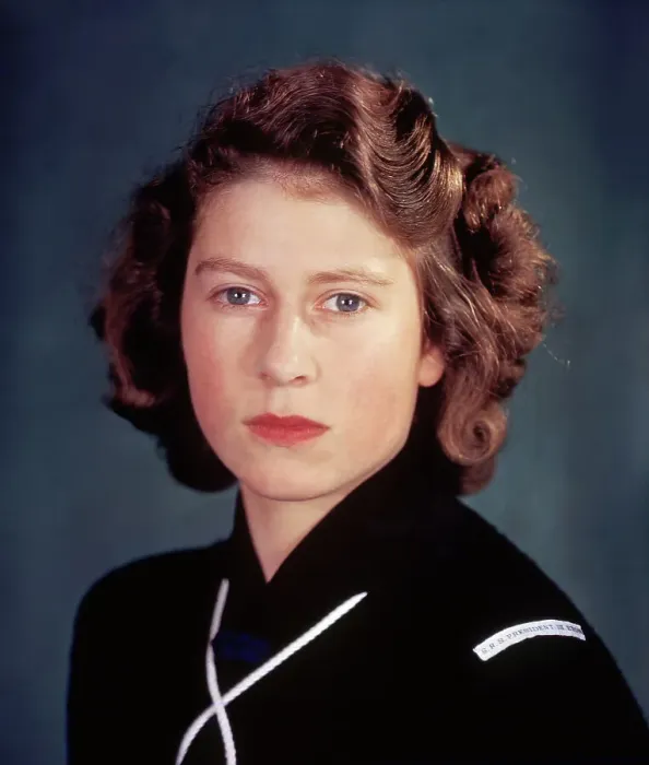 Framed Print : Princess Elizabeth In Sea Ranger Uniform Framed Print : Princess Elizabeth In Sea Ranger Uniform