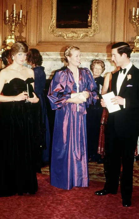 Framed Print : Princess Grace with Diana and Prince Charles Framed Print : Princess Grace with Diana and Prince Charles
