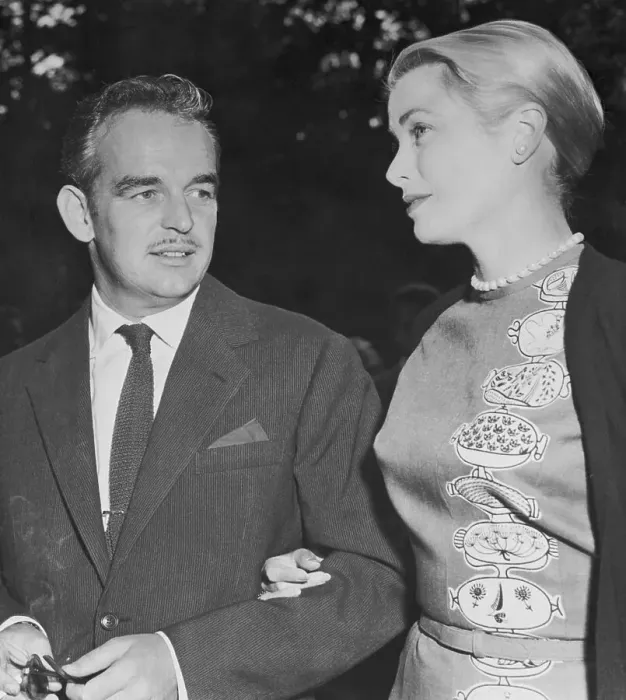 Framed Print : Princess Grace and Prince Rainier Framed Print : Princess Grace and Prince Rainier