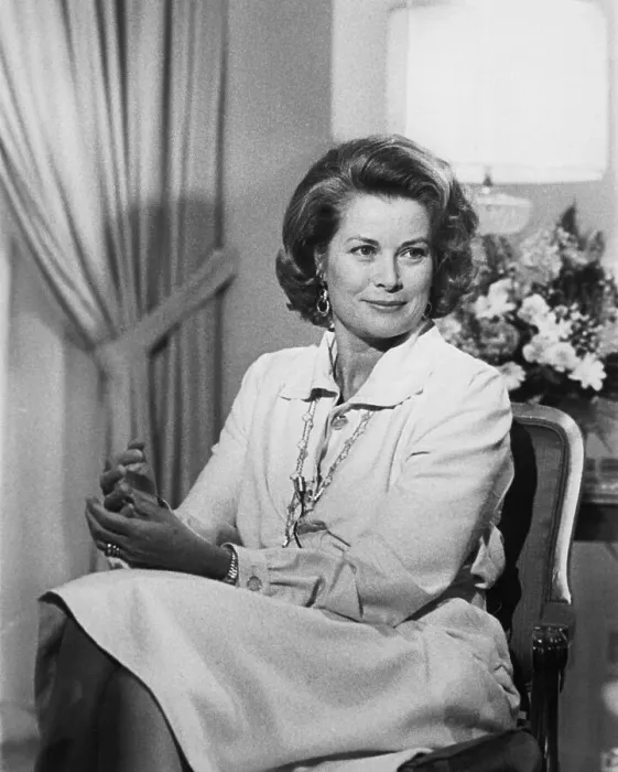 Framed Print : Princess Grace Seated in Chair Framed Print : Princess Grace Seated in Chair