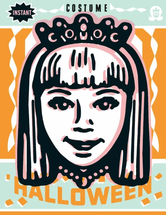 Framed Print : Princess Halloween costume Framed Print : Princess Halloween costume