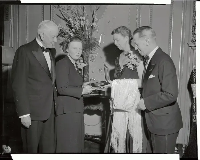 Framed Print : Princess Juliana Receiving Award Framed Print : Princess Juliana Receiving Award