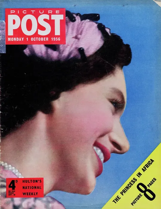 Framed Print : Princess Margaret In Africa Framed Print : Princess Margaret In Africa