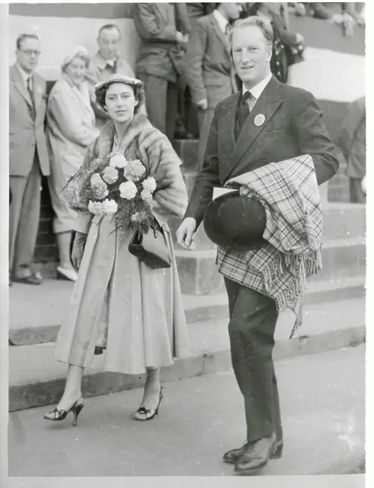 Framed Print : Princess Margaret with the Earl of Dalkeith Framed Print : Princess Margaret with the Earl of Dalkeith